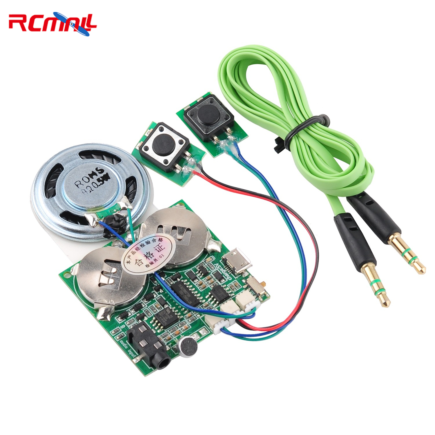 Audio Music Free Download - Recording Board Voice Module with Microphone