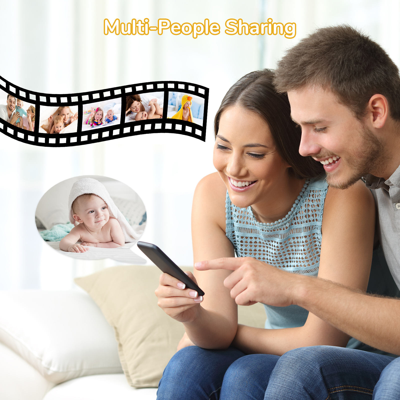 VB803 PRO Baby Monitor with 2p - Audio Hd Music avaliação e preço