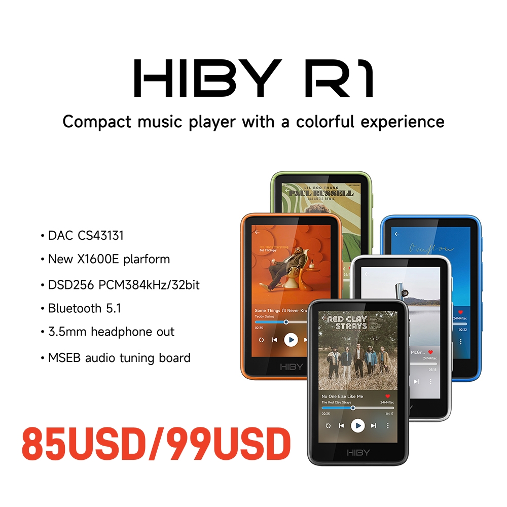 HiBy R1 HiFi Audio Music Playe - Audio Music Web avaliação e preço