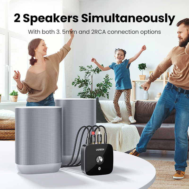 UGREEN Bluetooth RCA Receiver  - Audio Hd Music avaliação e preço