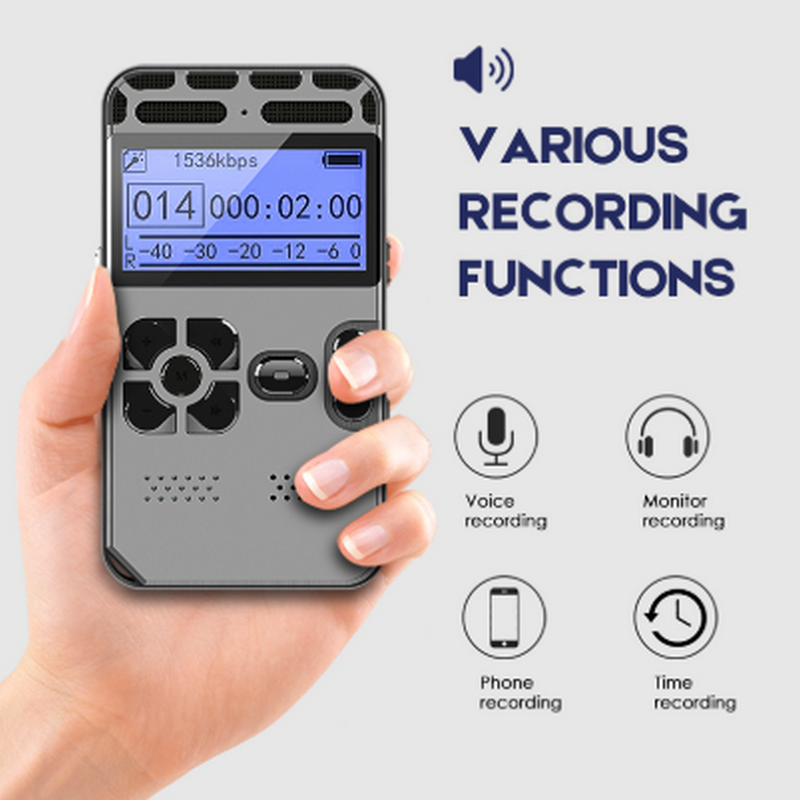 Professional Mini Digital Voic - Audio Hd Music avaliação e preço