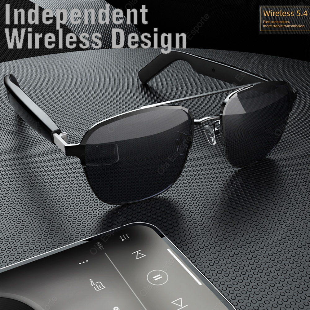 Smart Audio Glasses Air conduc - Audio Hd Music avaliação e preço