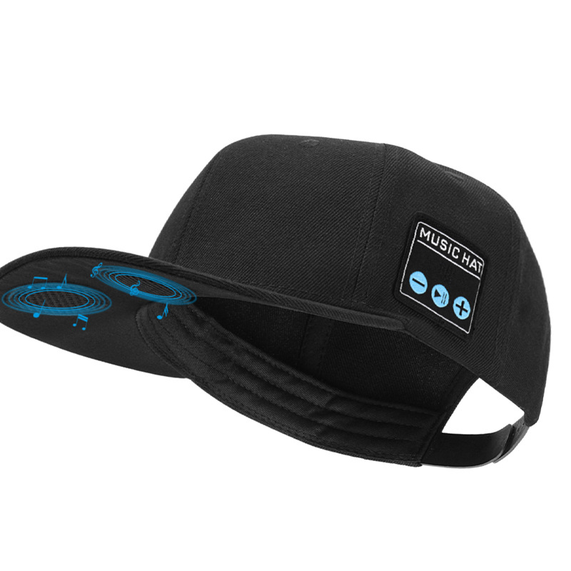 Music Hat Wireless  Hats Outdo - Audio Music Songs avaliação e preço
