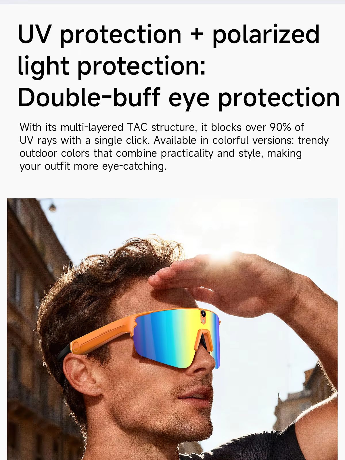 L805 AI Smart Glasses With 800 - Audio Hd Music avaliação e preço