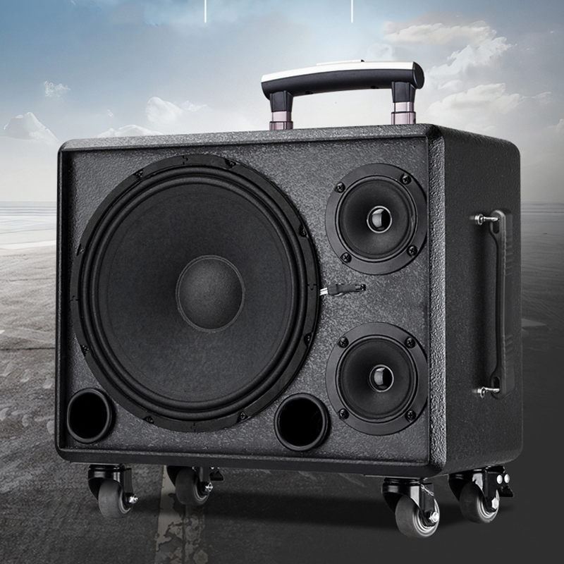 Outdoor Drawbar Speakers Porta - Audio Music Songs avaliação e preço