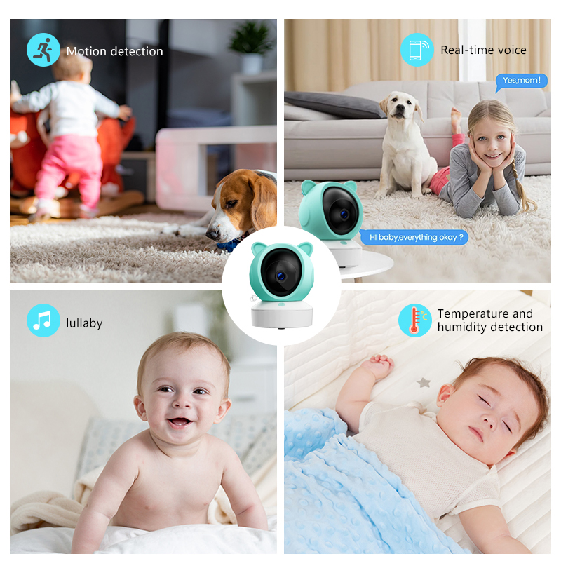 Danmini 1080P Baby Monitor Mob - Audio Hd Music avaliação e preço