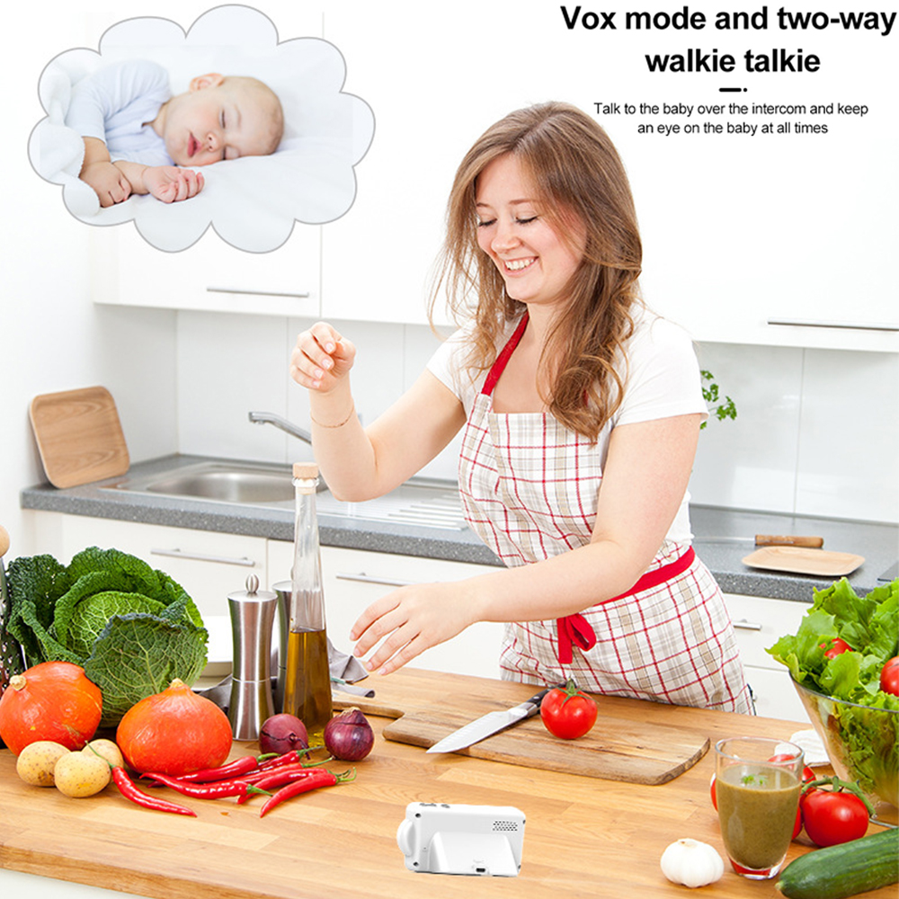 2.8 Inch Video Baby Monitor Di - Audio Hd Music avaliação e preço