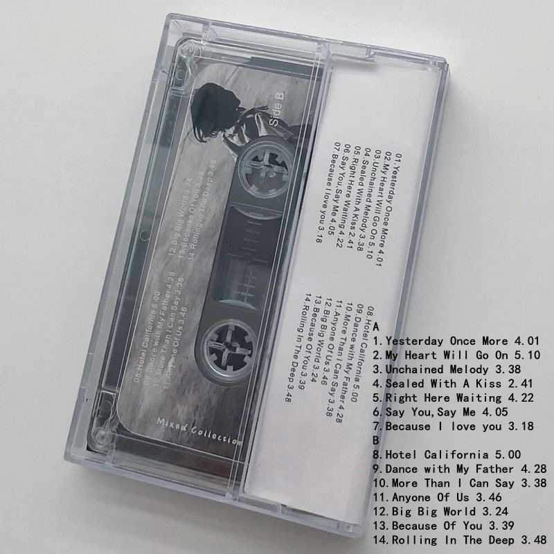 Cassette Tape Classic Nostalgi - Audio Music Songs avaliação e preço