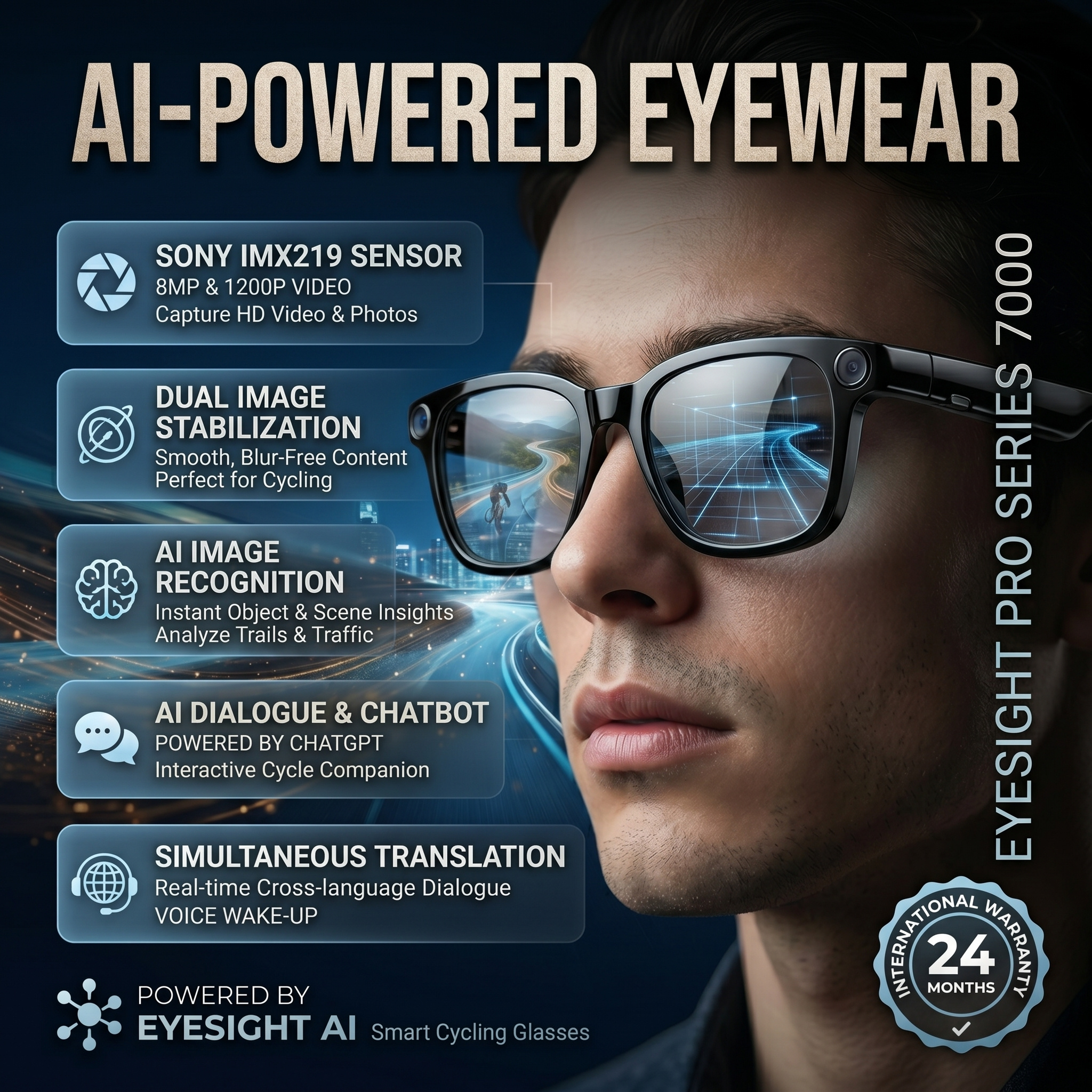 2026 New HD Smart Audio Glasse - Audio Hd Music avaliação e preço