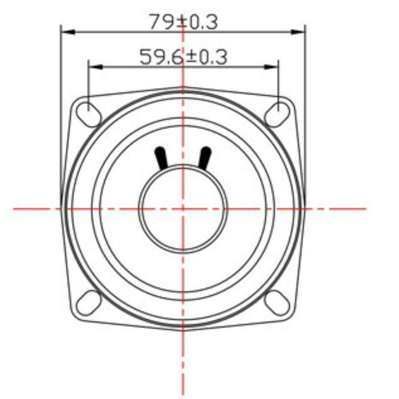 SOTAMIA 1pcs 3 Inch 79mm Squar - Audio Music Songs avaliação e preço