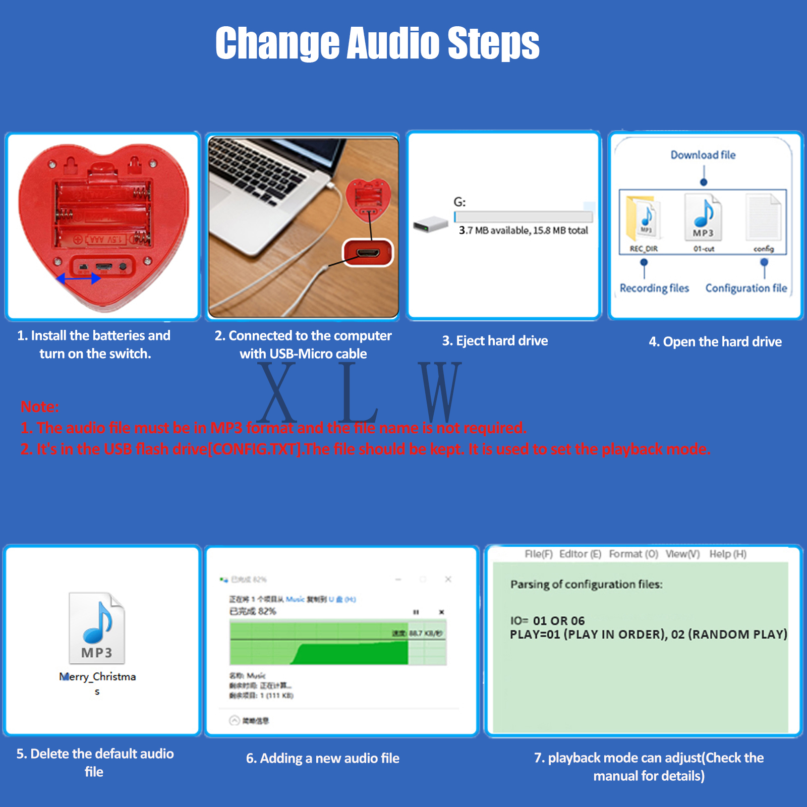 Voice Box for Xmas DIY Gifts B - Audio Music Free Download avaliação e preço