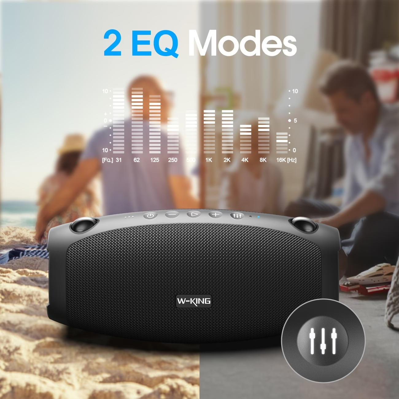 W-KING X10 70W RMS 120W Peak P - Audio Music King avaliação e preço