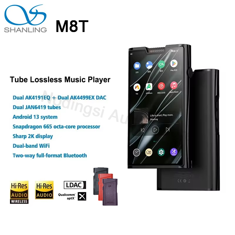 SHANLING M8T MP3 Player Tube P - Mp3 Audio Music Youtube avaliação e preço