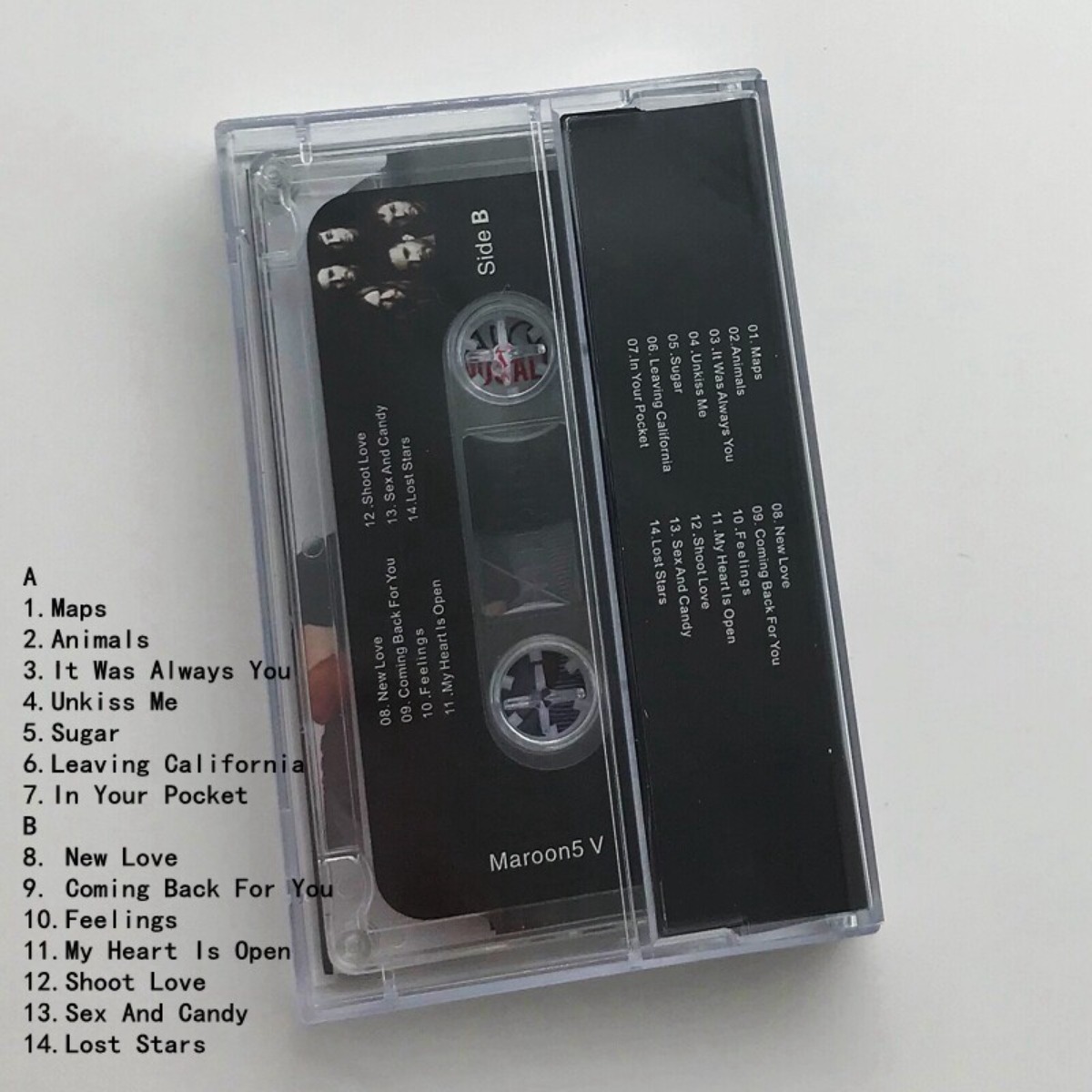 Maroon 5 V Cassette Tape Engli - Audio Music Songs avaliação e preço
