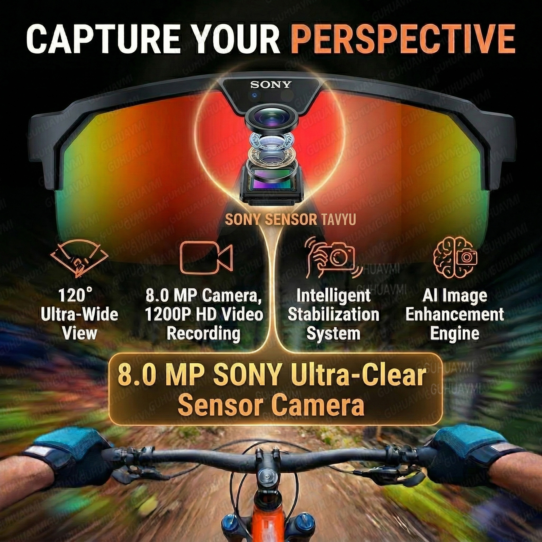 New POV Sports Cycling Smart G - Audio Hd Music avaliação e preço