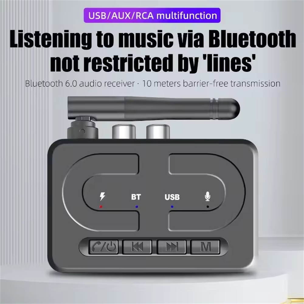Bluetooth 6.0 Audio Receiver U - Audio Hd Music avaliação e preço