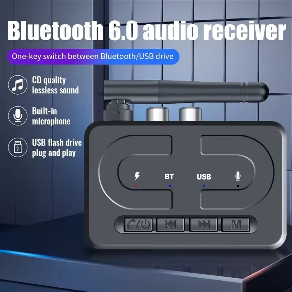 Bluetooth 6.0 Audio Receiver U - Audio Hd Music avaliação e preço
