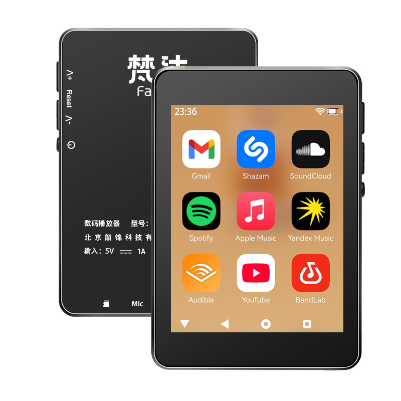 WiFi MP3 Player Andriod 10 Spo - Audio Music Free Download avaliação e preço